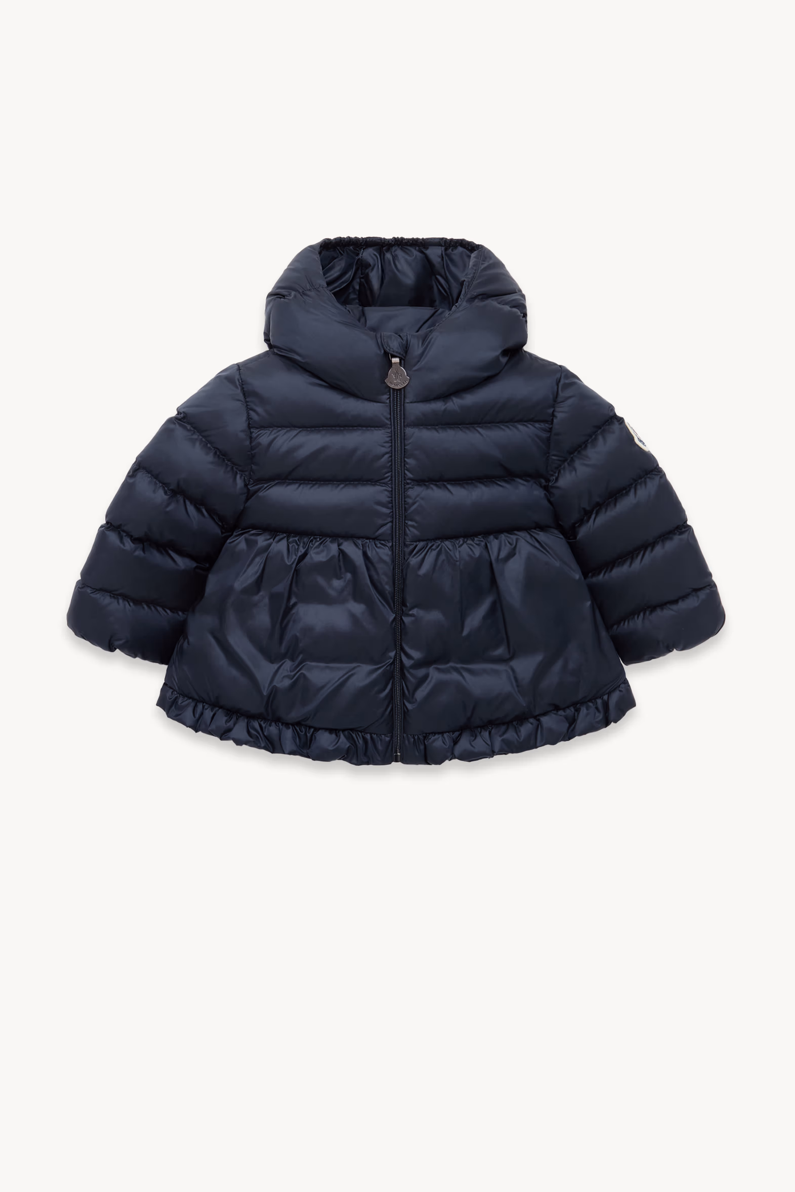 Doudoune à capuche Odile Fille Bleu Nuit Moncler 0